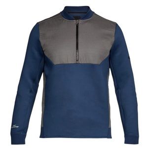 UNDER ARMOUR UA GORE WINDSTOPPER ZIP JACKET Blue Gray Small